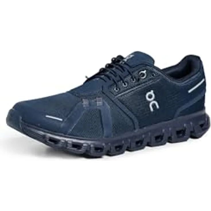 ON Running Cloud 6, Herren Sneakers Schuhe mit Zero-Gravity CloudTec, White-White, EU 45 US 11