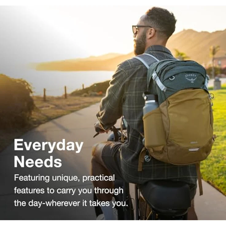 Osprey Nebula Rucksack für Lifestyle, unisex Black O/S mit gepolstertem Laptopfach und Wasserbeständigkeit – Bild 3