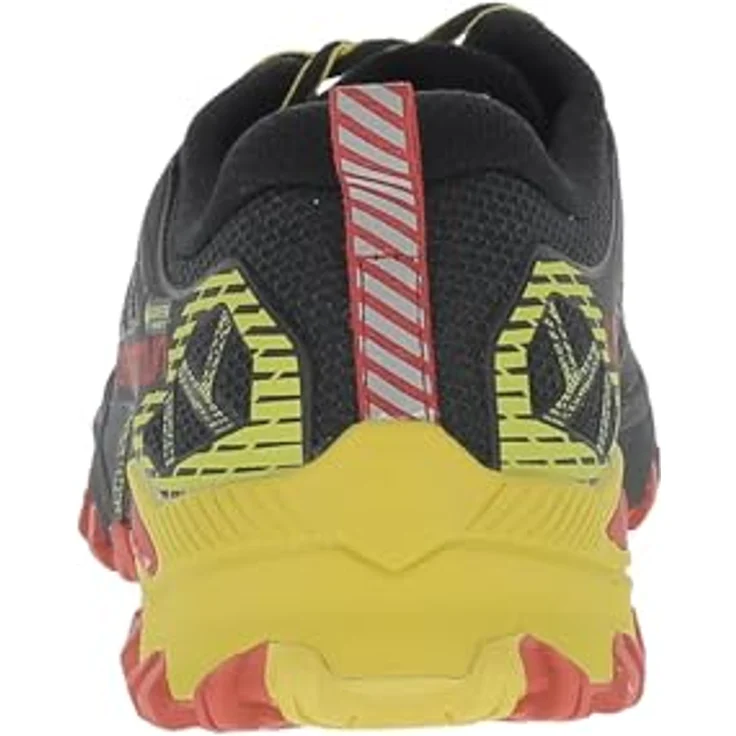 LaSportiva Bushido III GTX BLACK/YELLOW, Laufschuhe mit GORE-TEX Invisible Fit, stabil und griffig, Größe 43,5 – Bild 6