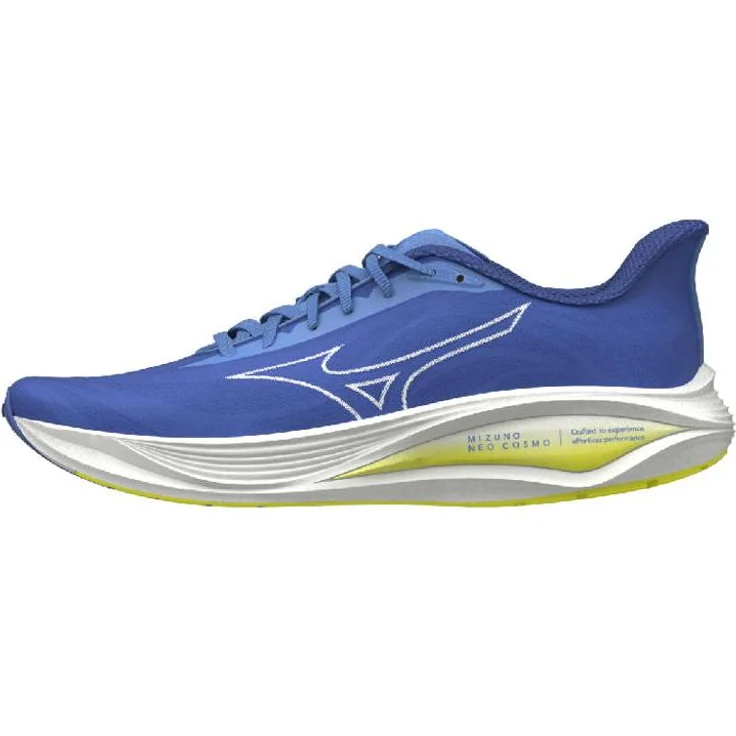 Mizuno Damen Laufschuhe NEO COSMO WOS J1GD2510, Blau, mit Mizuno ENERZY NXT Dämpfung und Smooth Speed Assist Technologie