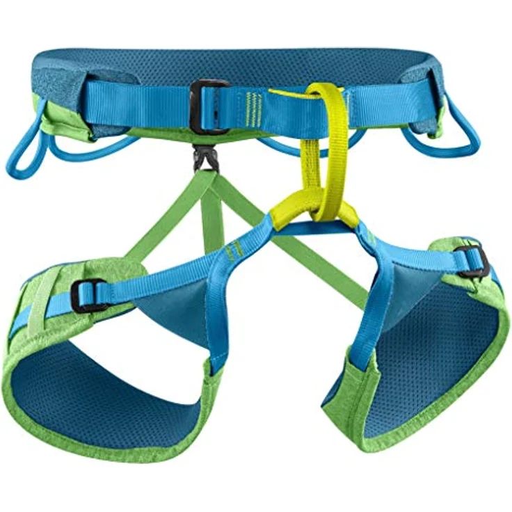 EDELRID Allround Klettergurt Jay LLL Sitzgurt, verstellbare Beinschlaufen, Tasche am Hüftgurt, Green Pepper – Bild 1