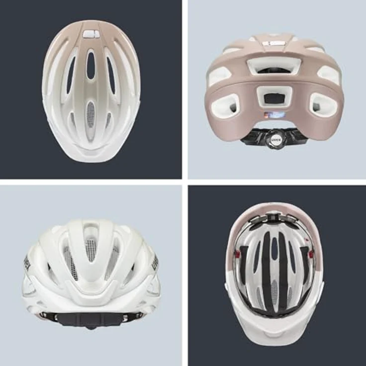 Uvex Sports Velohelm true cc, 52-56 cm, leichter Double Inmould Helm mit 18 Ventilationsöffnungen und individuellem Anpassungssystem – Bild 4