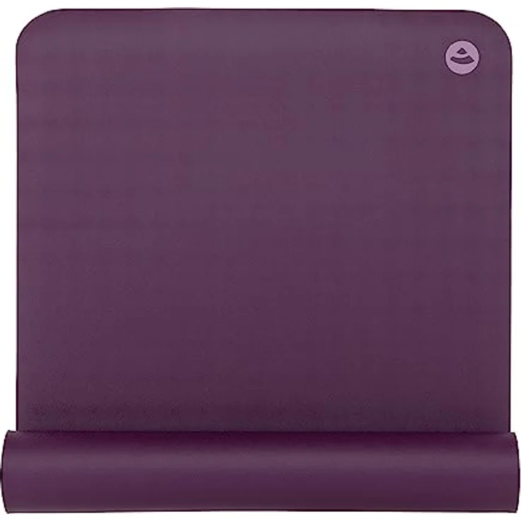 Bodhi Yogamatte ECO PRO XL | 100% Naturkautschuk | Extra Lang | Extrem Rutschfest | Ökologisch | Profi-Matte für Yoga & Pilates | Ideal für dynamisches Yoga | 200 x 60 x 0,4 cm | violett – Bild 1