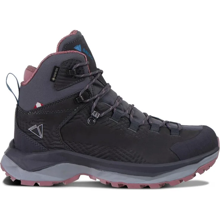 DACHSTEIN Silvretta Mc Gtx Damen Wanderstiefel, grau, Nubukleder, EVA-Zwischensohle, Vibram® Gummilaufsohle, EU 38,5