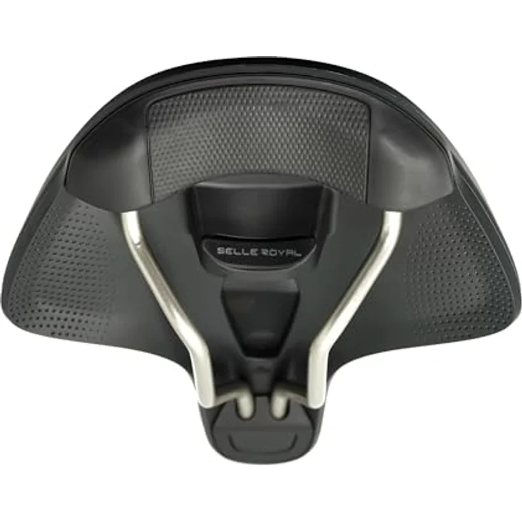 Selle Royal On Open Athletic, Velosattel mit Elastomer-Federung, schwarz, 281 x 158 mm, 443 g – Bild 2