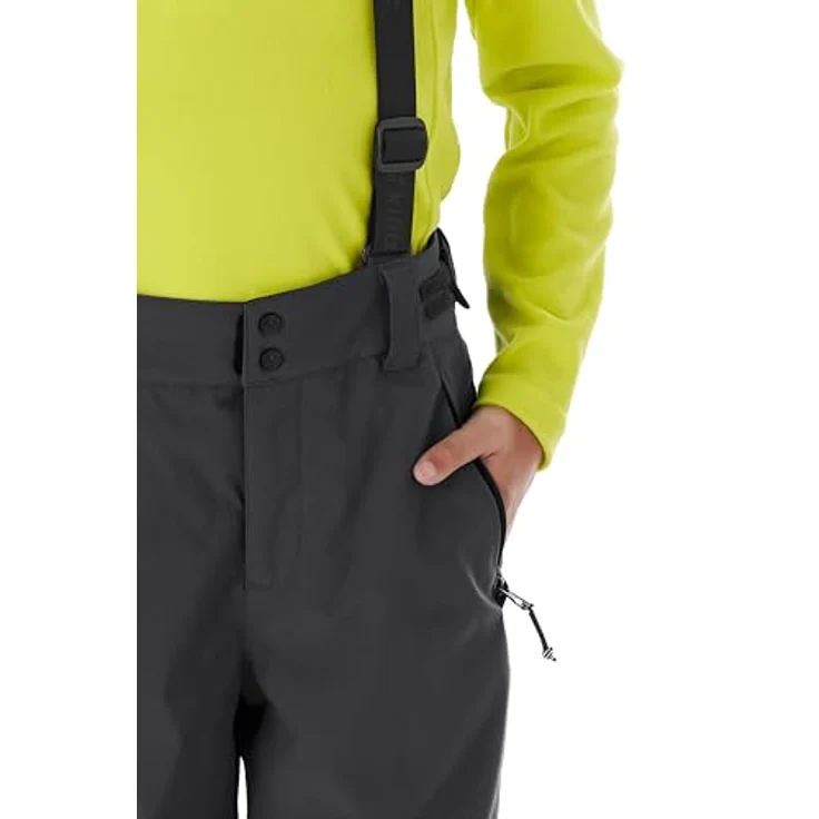 Killtec KSW 79 Skihose, wasserabweisend, Größe 128, schwarz, optimaler Schutz vor Nässe und Kälte – Bild 7