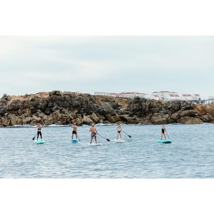 VirtuFit Supboard Cruiser 305, aufblasbares Paddling Board in Türkis mit Kajaksitz, Zubehör und Tragetasche, bis 180 kg belastbar – Bild 5