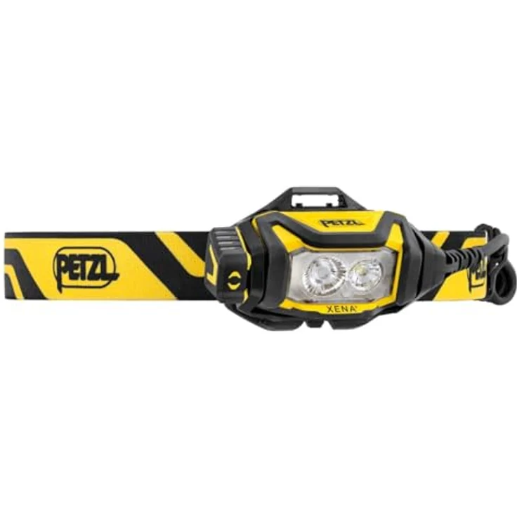 PETZL XENA® Stirnlampe 1400 Lumen, CONSTANT LIGHTING, schwarz-gelb – Bild 2