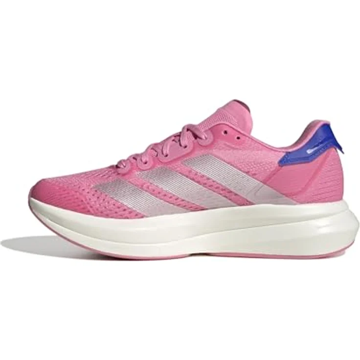 adidas Duramo Speed 2, Laufschuhe für Damen mit Lightstrike Dämpfung, rosa/gray – Bild 1