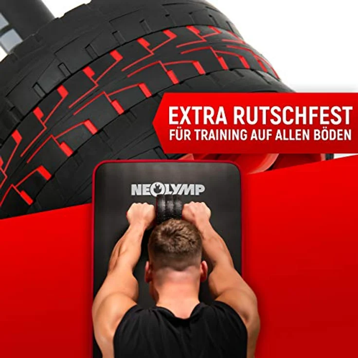 NEOLYMP Bauchroller für drei Trainingsstufen – Ab Wheel Bauchtrainer Roller Abroller Bauchmuskel Roller Abs Roller Bauchrolle Ab Roller Bauchtrainer Bauch Roller Training Ab Wheels Abs Wheel – Bild 2