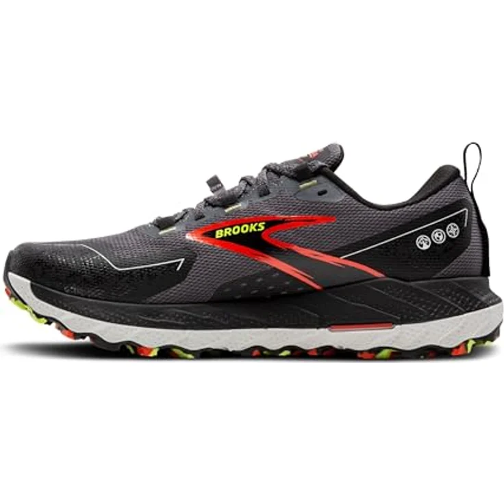 Brooks Running Cascadia 18 GTX, Herren Laufschuhe mit wasserdichter GORE-TEX-Membran, Schwarz, Größe 42.5 – Bild 5