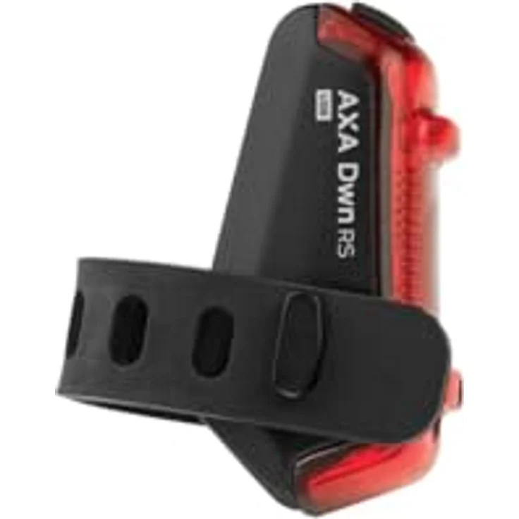 AXA Beleuchtungsset Dwn Set 100, Fahrradbeleuchtung mit Frontlicht (Leuchtdauer 20 Std.) und Rücklicht (Leuchtdauer 7 Std.), inklusive USB-C Kabel und Befestigungsbändern – Bild 5