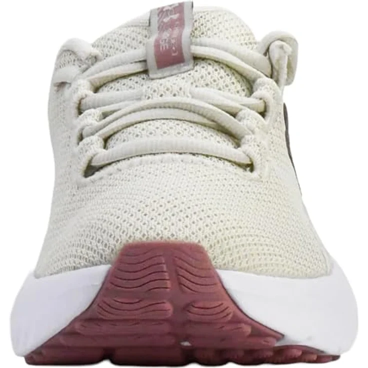 Under Armour Surge 4 Laufschuhe, gepolstert und atmungsaktiv, Summit White-Tourmaline Pink-Metallic, Größe EU 41 – Bild 2