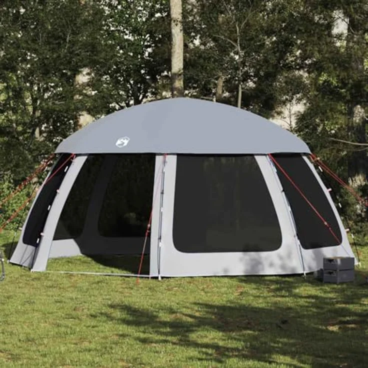 vidaXL Matana Zelt, wasserdichtes Polyester mit PU-Beschichtung, 13.85 kg, multifunktional für Camping und Outdoor-Aktivitäten – Bild 2