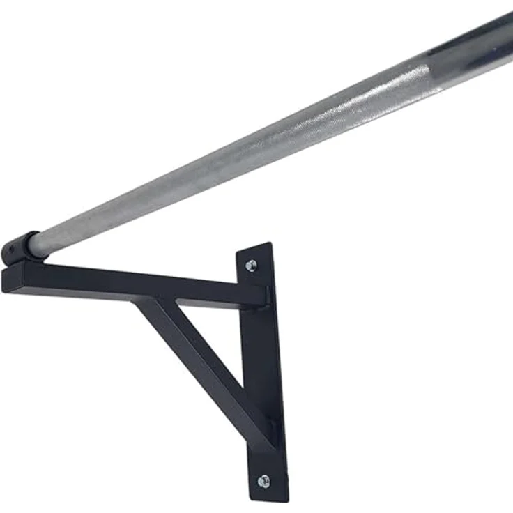 Tunturi Pro Klimmzugstange, Wandmontage mit 28 mm Stangendurchmesser, 149 cm Länge – Bild 9