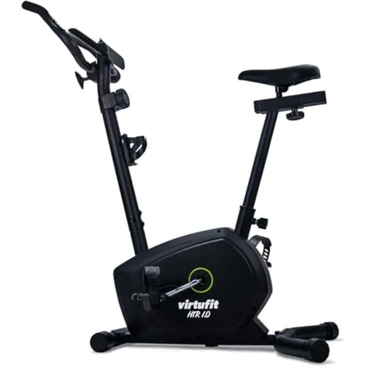VirtuFit HTR 1.0 Heimtrainer Fitnessbike - 8 Widerstandsstufen - Tablet-Halterung - Transportrollen - Herzfrequenzfunktion – Bild 1