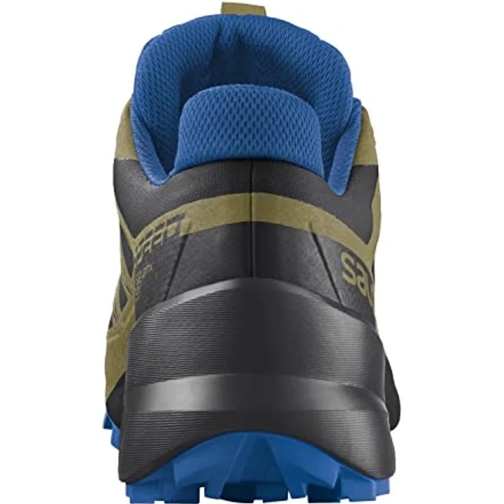 Salomon Speedcross 5 GTX, Herren Laufschuhe mit Gore-Tex-Membran, Schnellschnürung, Grün, Größe 48 – Bild 4