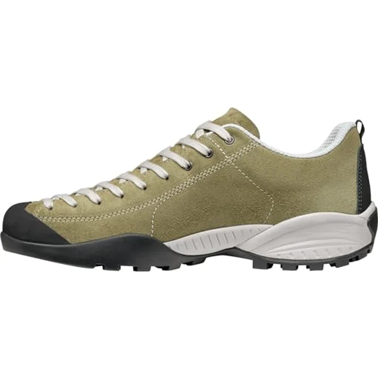 Scarpa Mojito, Unisex Wanderschuhe mit robustem Leder-Obermaterial und rutschfester Sohle, Größe 37.5, Türkis – Bild 5