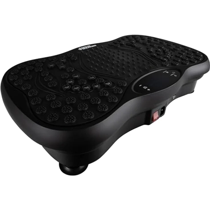 Miweba Sports Vibrationsplatte, 120 Intensitätsstufen, 5 Programme, Massagegerät für Zuhause, Fettverbrenner, Muskelaufbau, schwarz, mit Bluetooth-Funktion – Bild 4