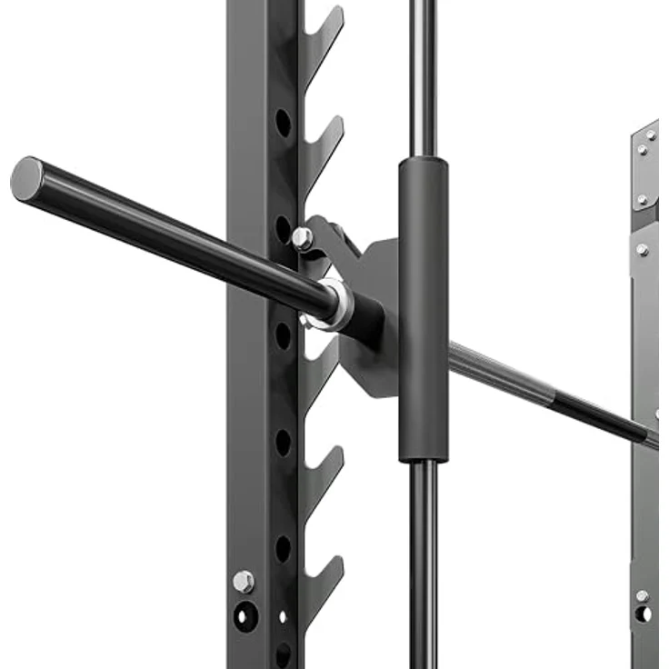 Marbo Sport Smith-Maschine MS-U105 2.0 mit Klimmzugstange und Dip-Griffen | Made in EU, Schwarz – Bild 4