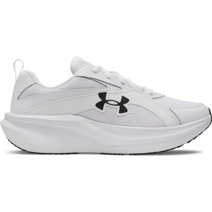 Under Armour Charged Assert 11 Herren Laufschuhe, Dämpfung und Stabilität, Weiß, Größe 48.5 EU – Bild 6