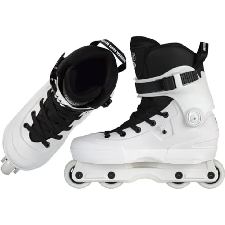 Usd Inline Skates Aeon Team 60 White, mit 60-mm-Rollen, einteiligem Rahmen und sicherem Verschlusssystem, Größen 41-42 – Bild 4