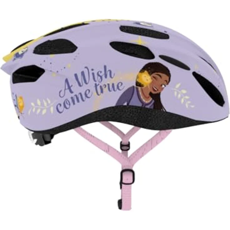 Seven Polska Kinder Fahrradhelm "WISH", Lila, M: 52-56cm, In-Mold-Tec, ab ca. 6 Jahre – Bild 3