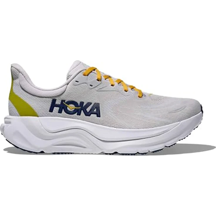 Hoka Arahi 8, Herren Laufschuhe mit atmungsaktivem Mesh-Obermaterial, grau – Bild 1