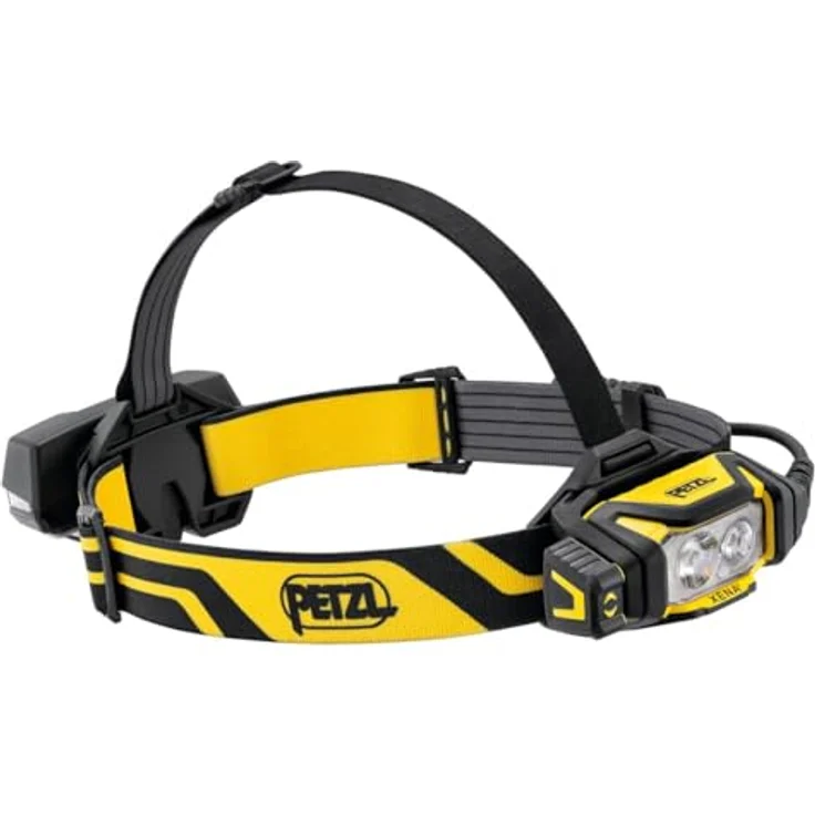 PETZL XENA® Stirnlampe 1400 Lumen, CONSTANT LIGHTING, schwarz-gelb – Bild 1