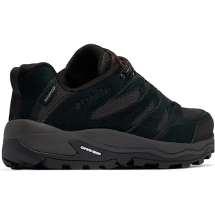 Columbia Redmondâ„¢ Iv Low Waterproof, Herren Wanderschuhe mit atmungsaktivem Mesh, Gummizehenschutzkappe, Omni-Grip Liveâ„¢ Außensohle, schwarz, Größe 44 – Bild 2