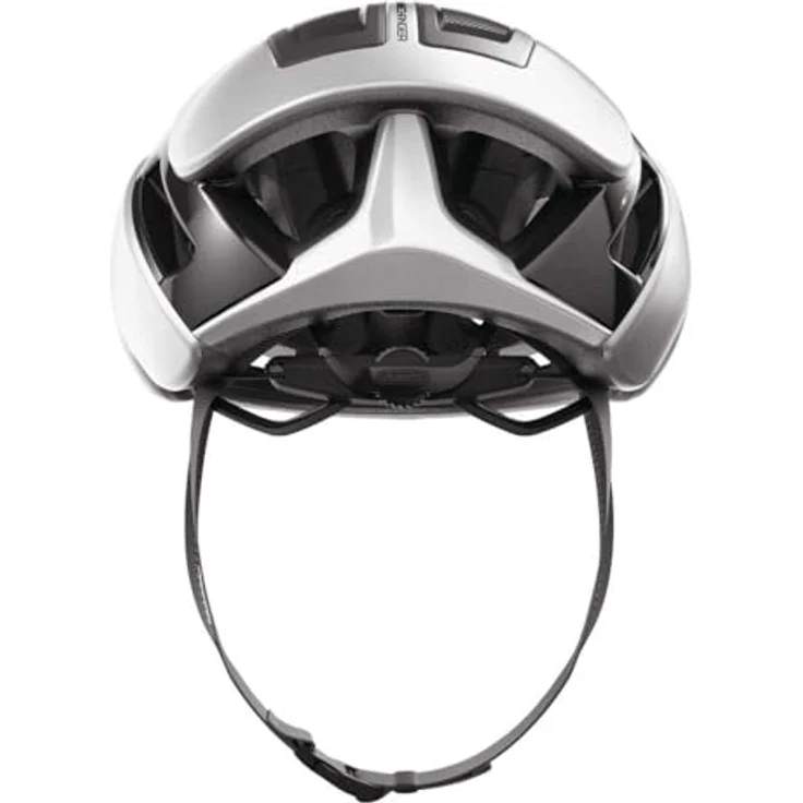 Abus GameChanger 2.0, Velohelm (54 - 58 cm) mit aerodynamischer Form und optimalem Luftstrom, Weiß – Bild 5
