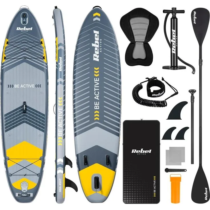 Rebel Stand Up Paddle, SUP Board mit stabiler Bauweise, blau