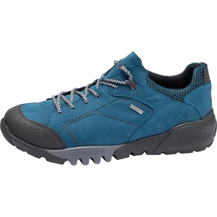 Waldläufer H-Fritz Trekkingschuh, Freizeitschuh mit TEX-Ausstattung, H-Weite, Nubukleder, atmungsaktiv