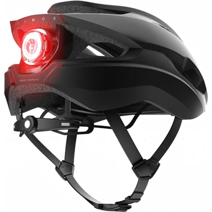 Lumen Labs Lumos Ultra Fly, Fahrradhelm mit Firefly Licht und 11 Belüftungsöffnungen, stealth black, M/L – Bild 1