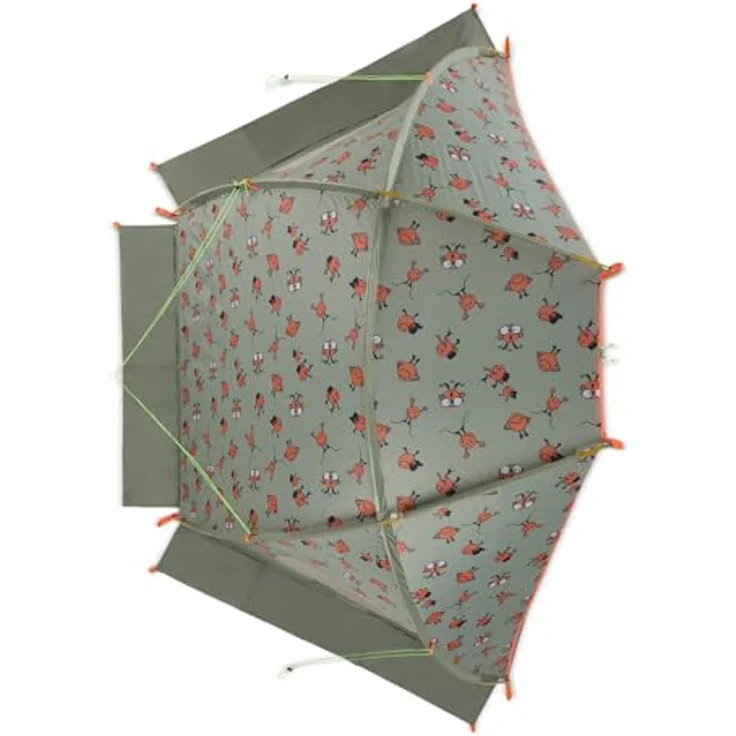 Jack Wolfskin Smileyworld Shelter 3, Strandzelt für 3 Personen, 2.68 kg, leicht aufzustellen, sonnensicher – Bild 6