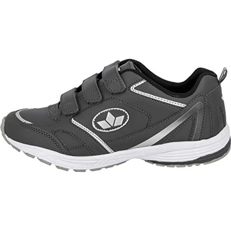 Lico Marlon V, Herren Laufschuhe mit Klettverschluss, grau, leichte CME-Sohle mit Gummilauffläche – Bild 2