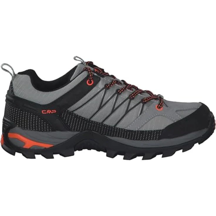 CMP Campagnolo Rigel Low WP, Herren Wanderschuhe für Bergwandern und Alltag, Größe 46, Grau – Bild 4