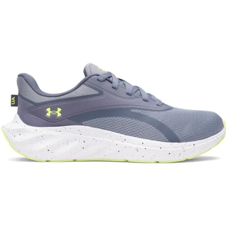 Under Armour Ua Ascend, Laufschuhe mit atmungsaktivem Mesh-Obermaterial, Charged+ Dämpfung, Größe: 9.5, Farbe: gravel – Bild 6