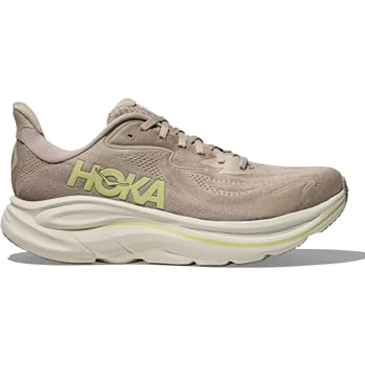 Hoka Clifton 10, Neutrale Laufschuhe für Herren mit atmungsaktivem Mesh-Obermaterial und stabilisierender Fersenkappe, grau – Bild 2