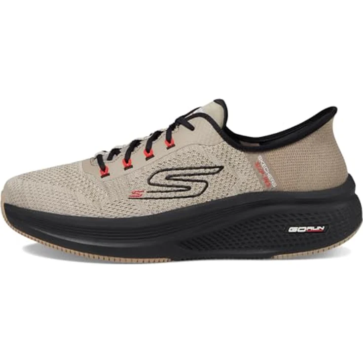 Skechers GO RUN ELEVATE 2.0-STEADY MOTION, Herren Laufschuhe für Roadrunning, Slip-In-Konstruktion, Grau, Größe 46 – Bild 4