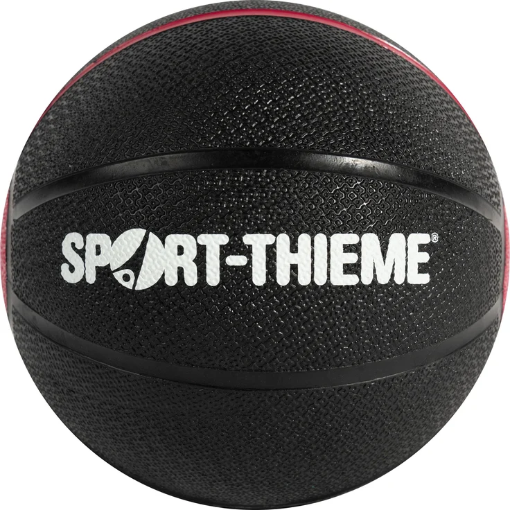 Sport-Thieme Medizinball, 1 kg, luftgefüllt, genarbte Oberfläche, orange, Durchmesser 195 mm