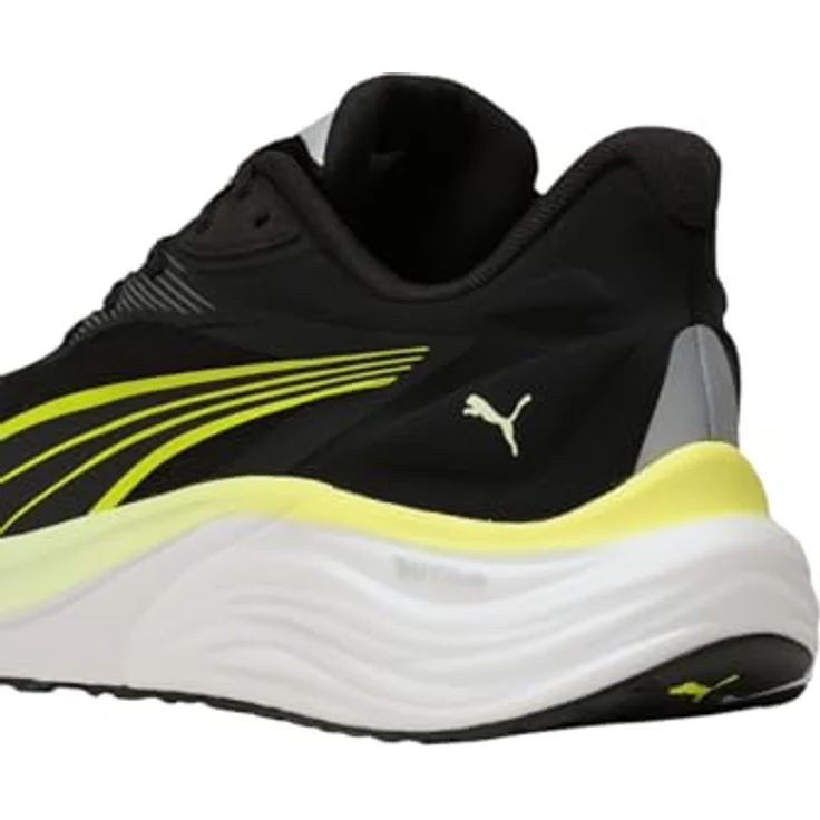 PUMA Electrify NITRO 4, Laufschuhe mit NITROFOAM und PROFOAMLITE Dämpfung, PUMA WHITE-PUMA BLACK, Größe 42.5 – Bild 4