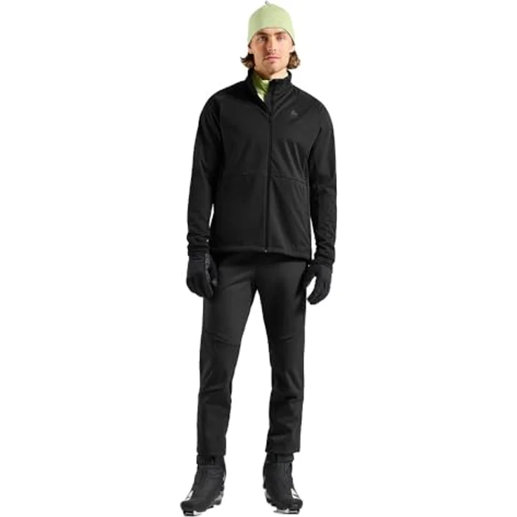 ODLO Herren Langlaufjacke Essentials Warm, dreilagiges Softshell-Material für optimale Wärme, überarbeitetes Brensholmen-Modell – Bild 8