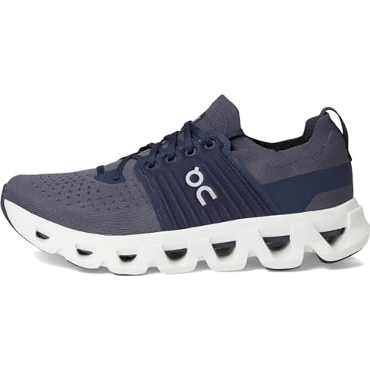 ON Running Cloudswift 4, Herren Laufschuhe mit CloudTec®-Zwischensohle, atmungsaktivem Engineered Mesh, Navy-Ink, EU 41 / US 8 – Bild 4