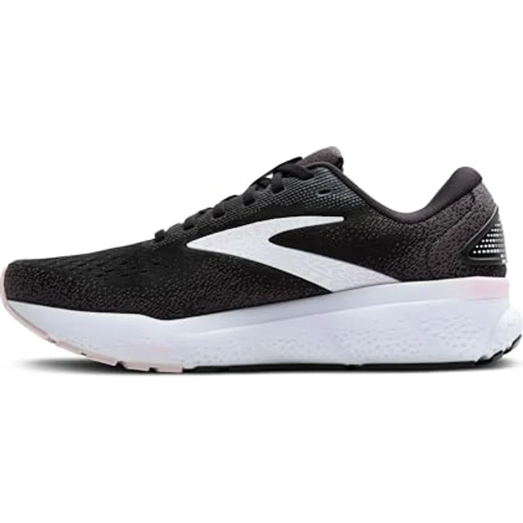 Brooks Ghost 16 Damen Laufschuhe, ausgewogene Dämpfung, atmungsaktives Obermaterial, Farbe: India Ink / Black / Blue, EU 36.5 – Bild 5