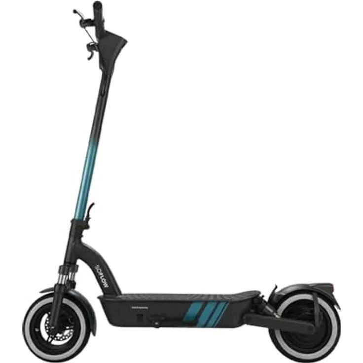 soflow E-Scooter SO4 Pro GT, 500 W Motor (Peak 800 W), Hydraulische Doppelfederung vorne, Pneumatische Federung hinten, bis zu 100 km Reichweite, IP65 wetterfest, inkl. Ladegerät und Bedienungsanleitung – Bild 2