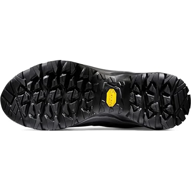 Mammut Nova Mid IV GTX, wasserdichter Wanderschuh aus Nubukleder mit GORE-TEX, flexibel und griffig, schwarz/rot – Bild 6