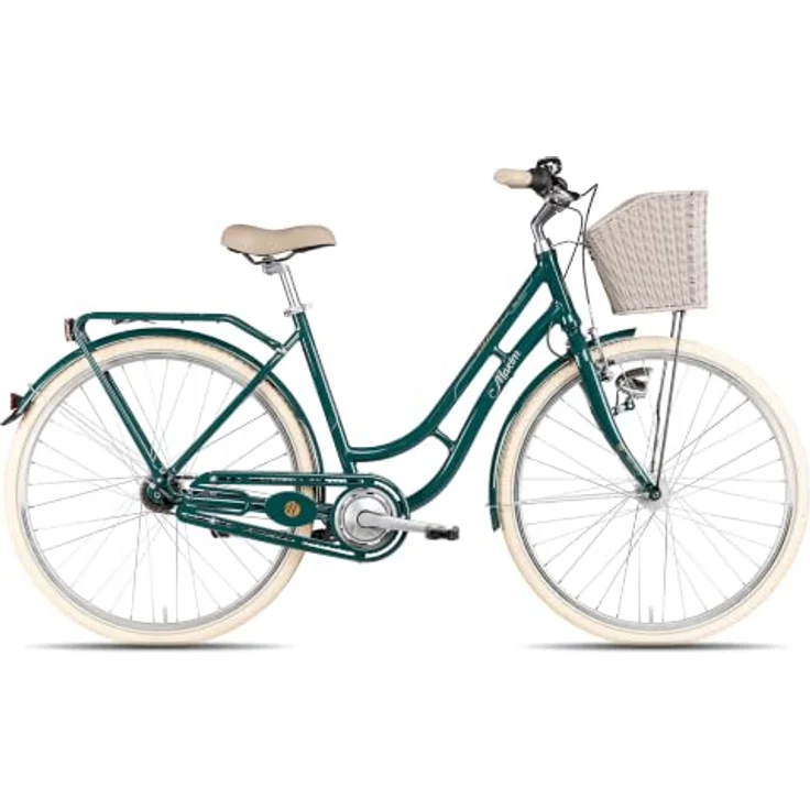 Maxim Cityrad Anno 1902 Wave, 7 Gang Shimano Nexus Rücktritt, Aluminium V-Bremse, grün – Bild 1