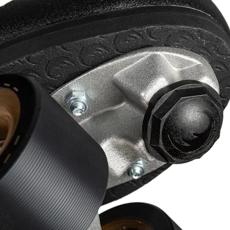 Chaya Jam Rollerskates, Rollschuhe mit Galaxy-Platte Evo, ABEC 9 Lagern, schwarz, Größe 41, individuell gestaltbar mit austauschbaren Flaps – Bild 9