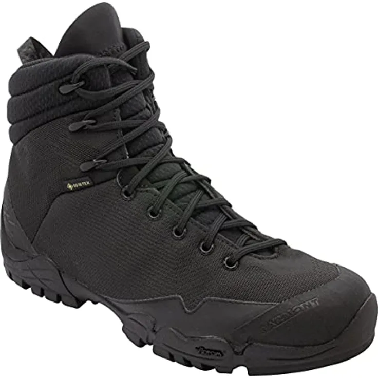 Garmont Nemesis 6.2 GTX, Taktische Wanderstiefel mit wasserfester Konstruktion und Vibram-Sohle, schwarz, Schuhgröße 10,5